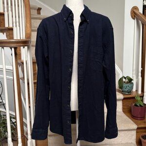 Lands' End Men's Traditional Fit 100% Cotton Flannel Shirt